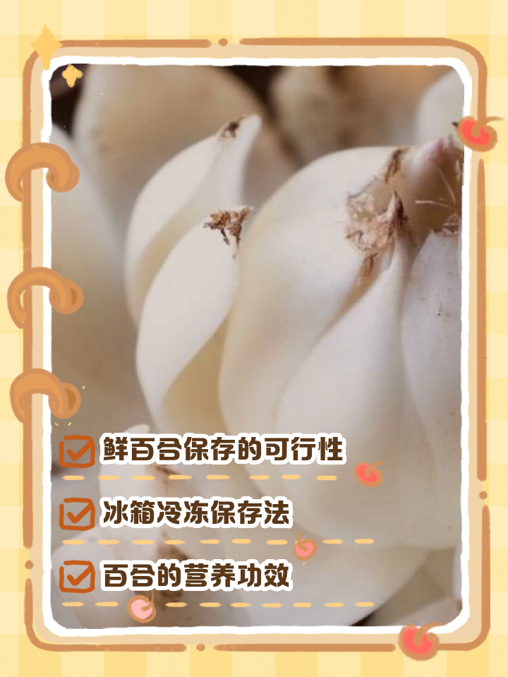 新鲜百合存放有哪些方法