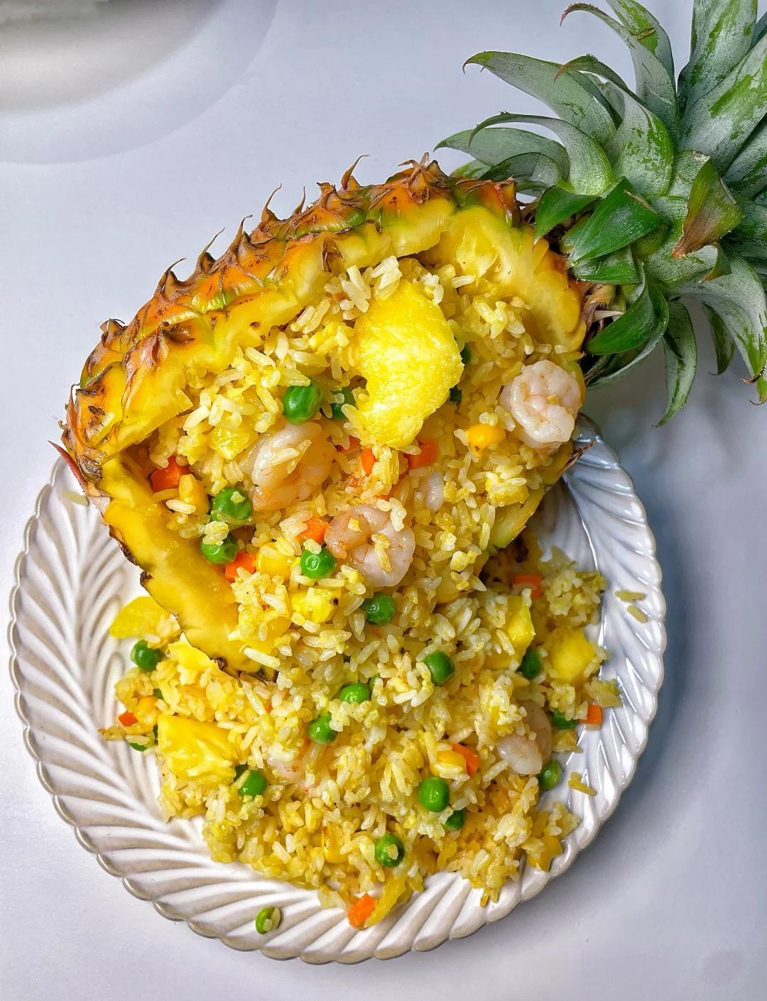菠萝饭的做法最正宗的做法菠萝饭怎么做