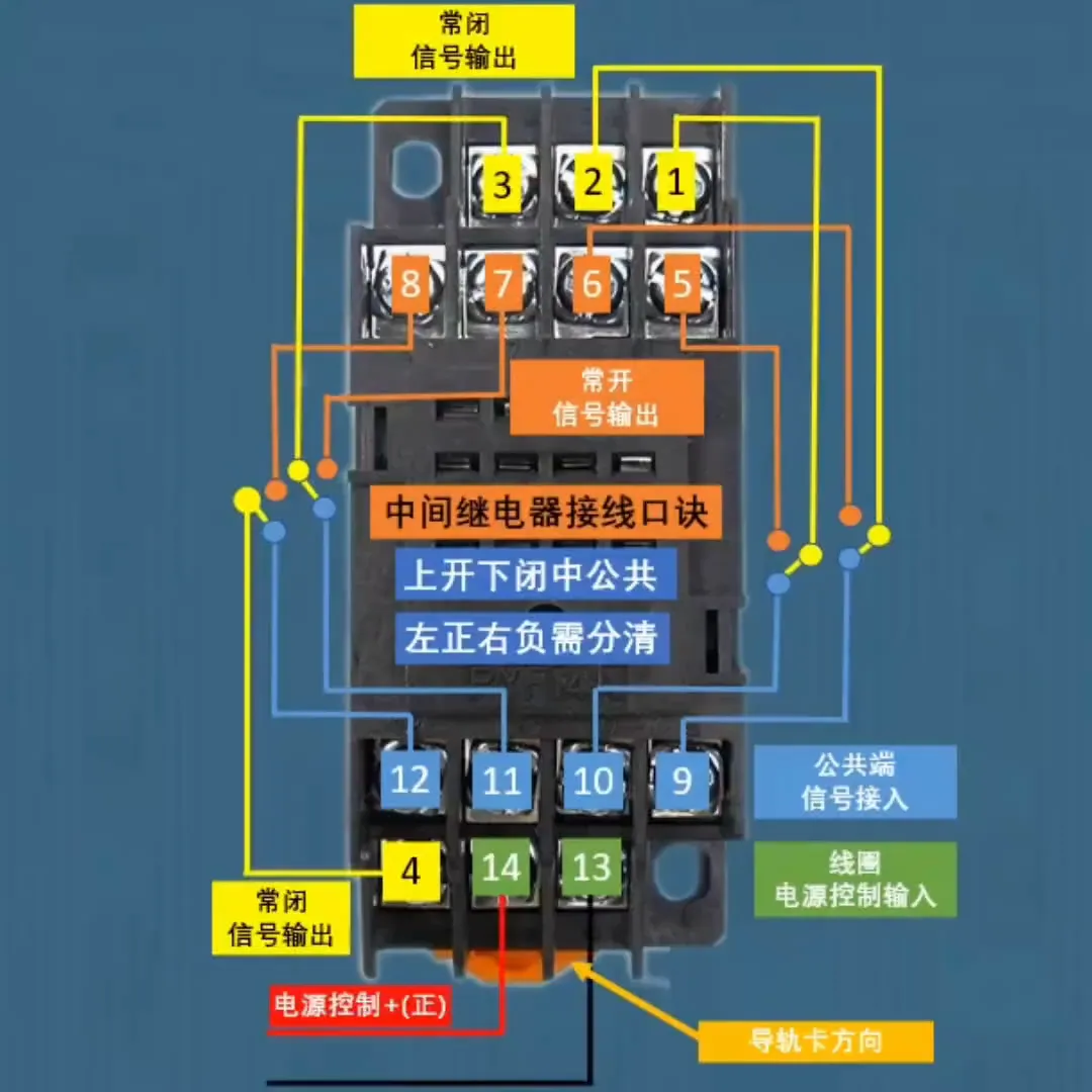 电源继电器的路线怎样接
